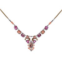 Collana Ayala Bar Donna Rose Embrace in Lega metallica Cristallo R3563 - R3563